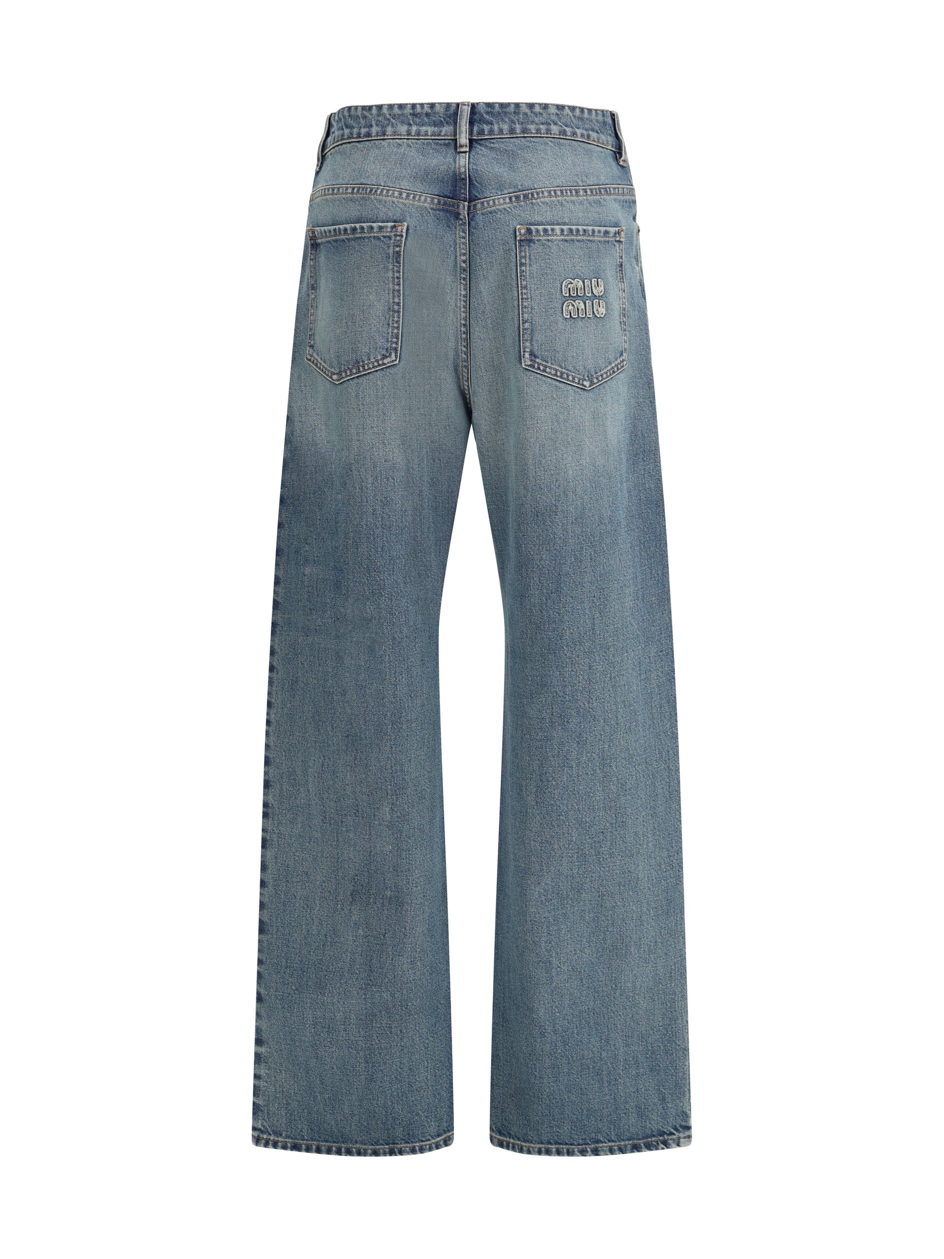 Miu Miu Women Regular-Fit Denim Jeans MIU MIU