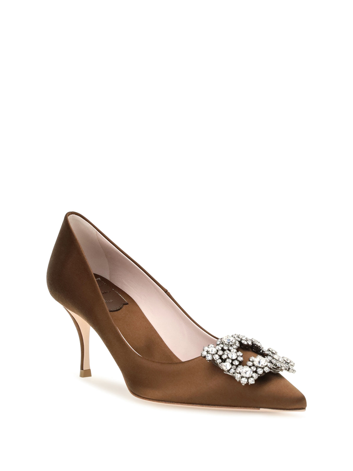 Roger Vivier Women Efflorescence Satin Pumps ROGER VIVIER