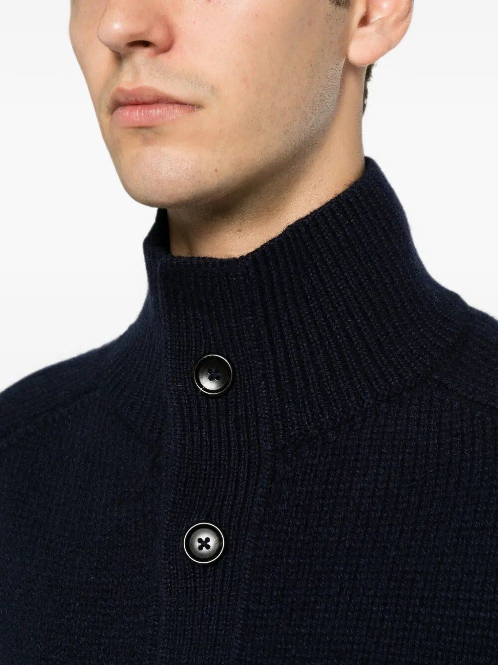 Tom Ford Men Coarsehair Cashmere Full Button Cardigan TOM FORD