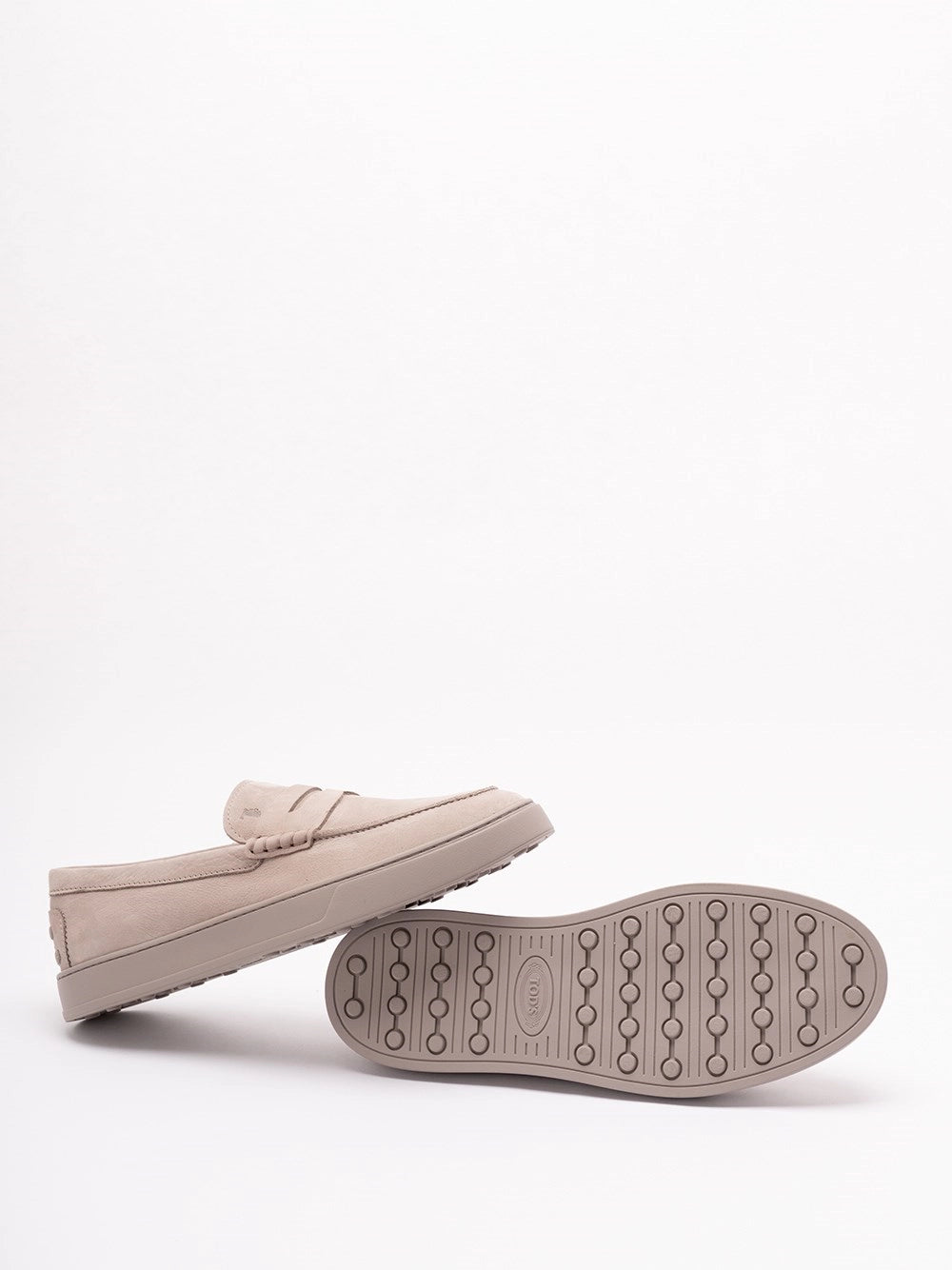 Tod's Men Loafers In Nabuk Leather TOD'S