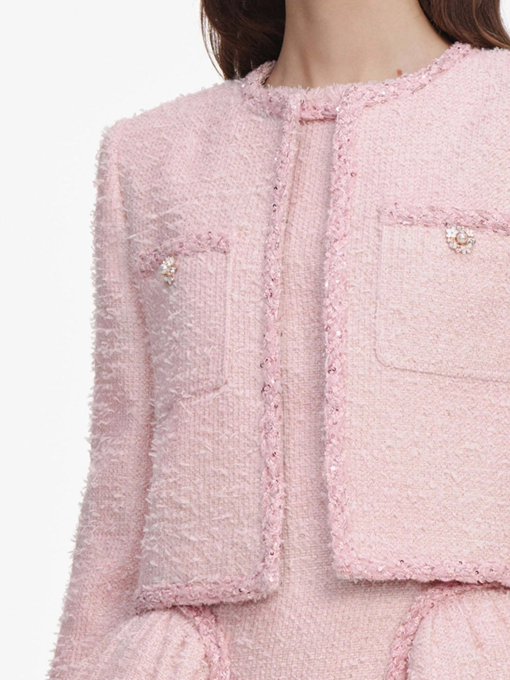 Self-Portrait Women Boucle Jacket SELF-PORTRAIT