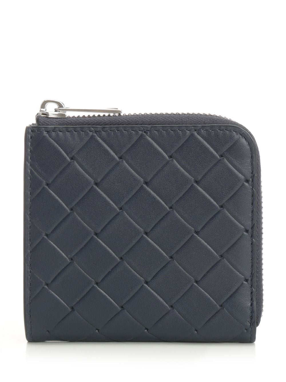Bottega Veneta Men Square Braided Wallet With Zip BOTTEGA VENETA
