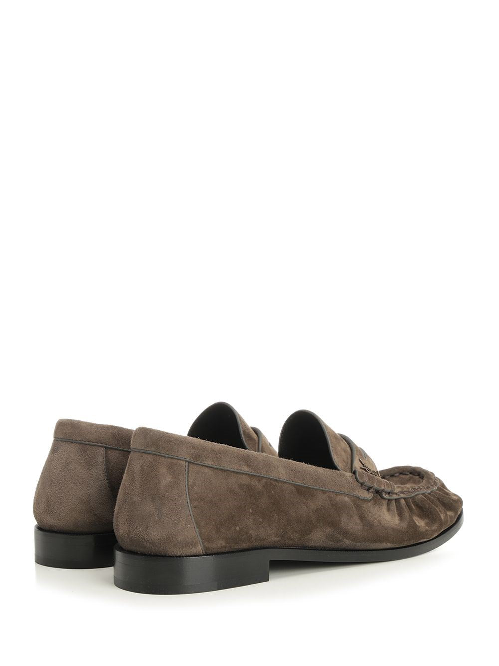 Saint Laurent Men Le Loafer Suede Moccasin SAINT LAURENT