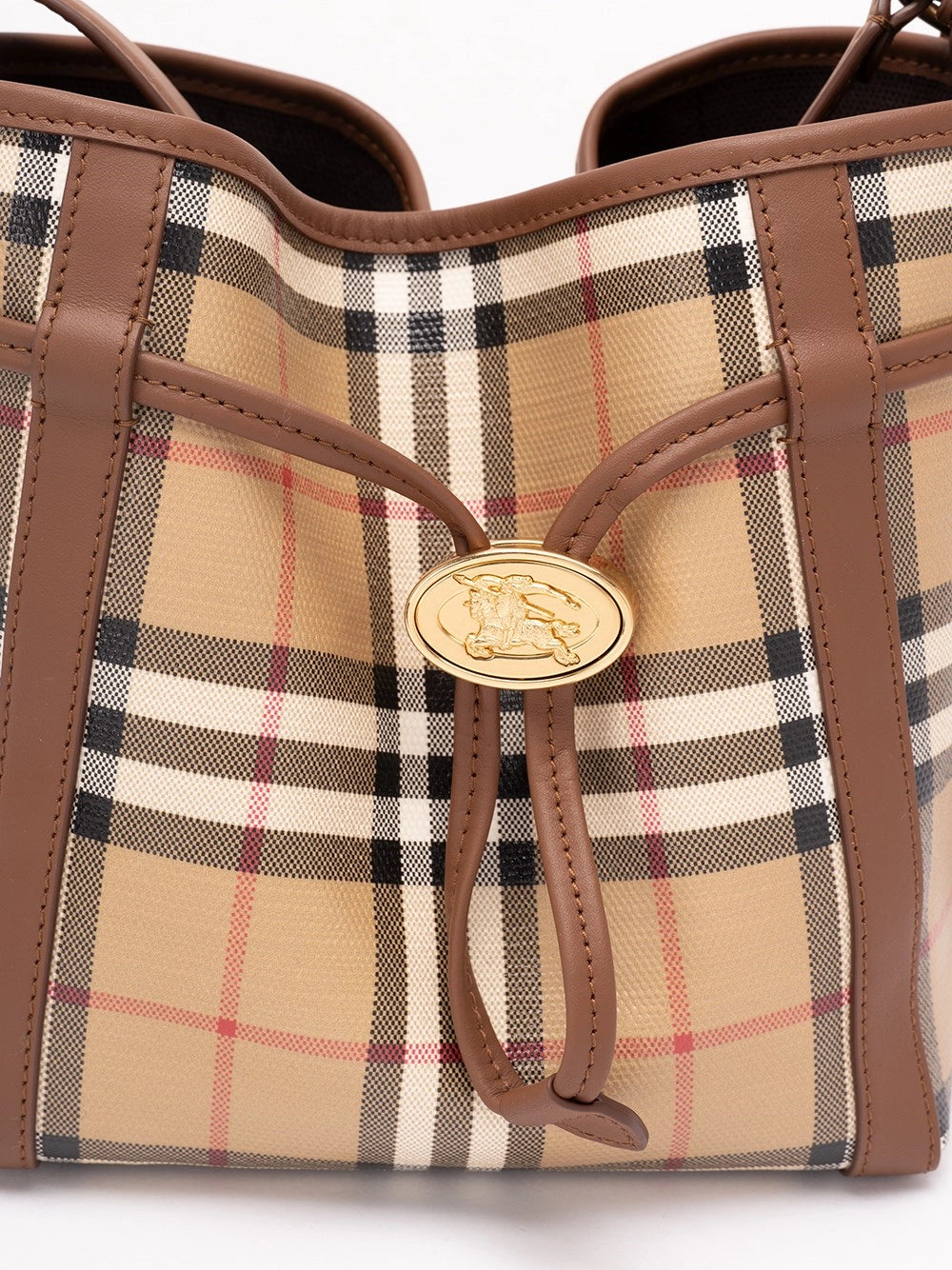Burberry Women Mini Drawstring Bucket Bag BURBERRY