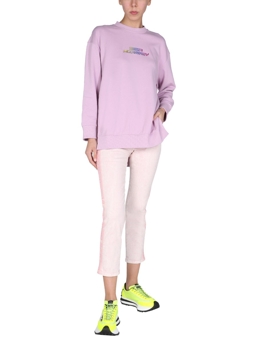 Stella Mccartney Women Jeans With Logo Bands STELLA MCCARTNEY
