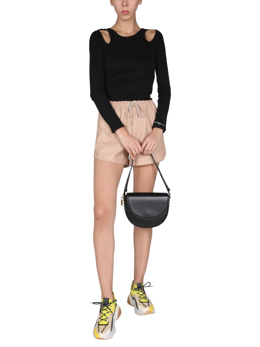 Stella Mccartney Women Faux Leather Shorts STELLA MCCARTNEY