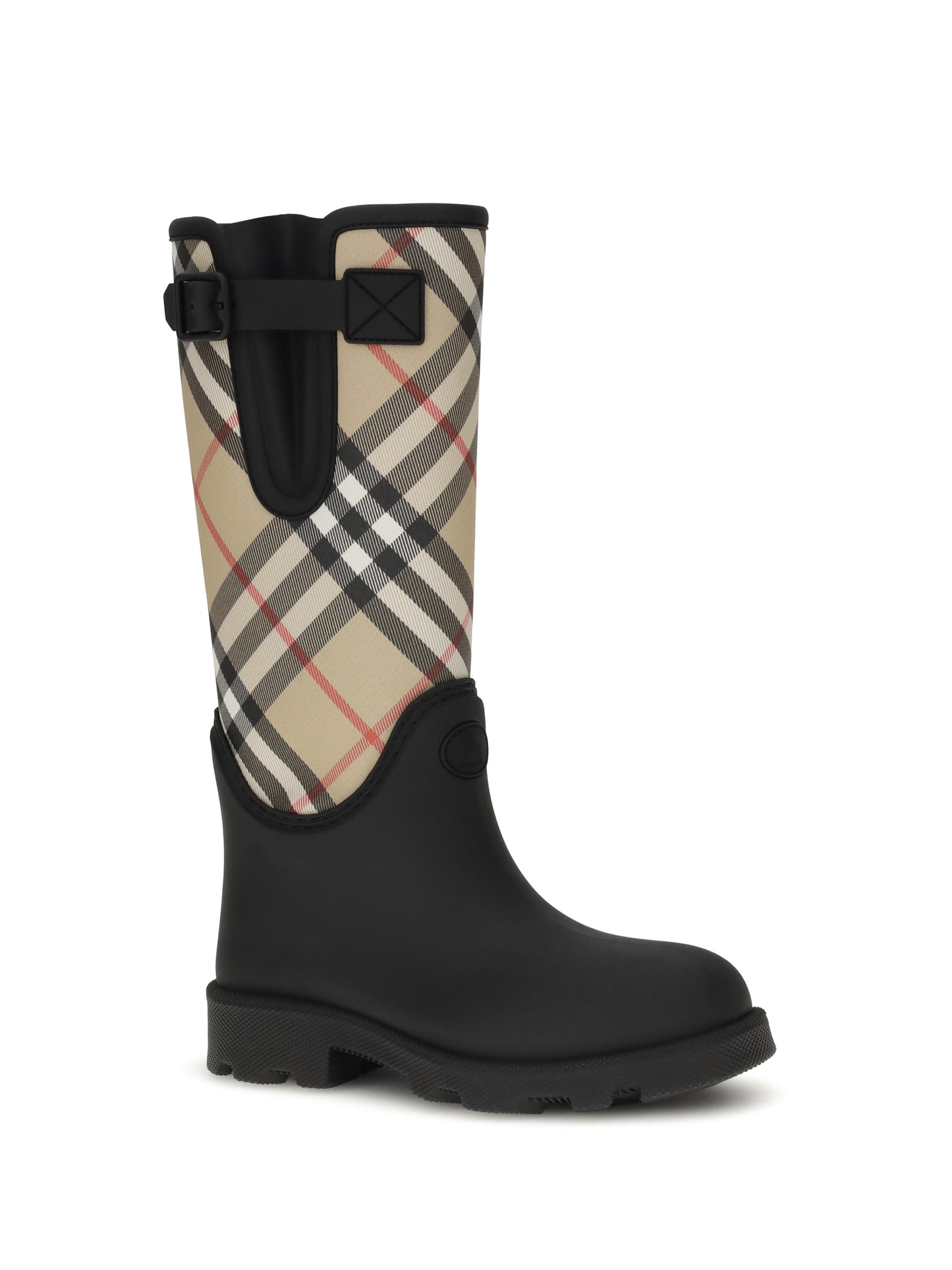 Burberry Women Marsh Stamp Rubber High Boots BURBERRY
