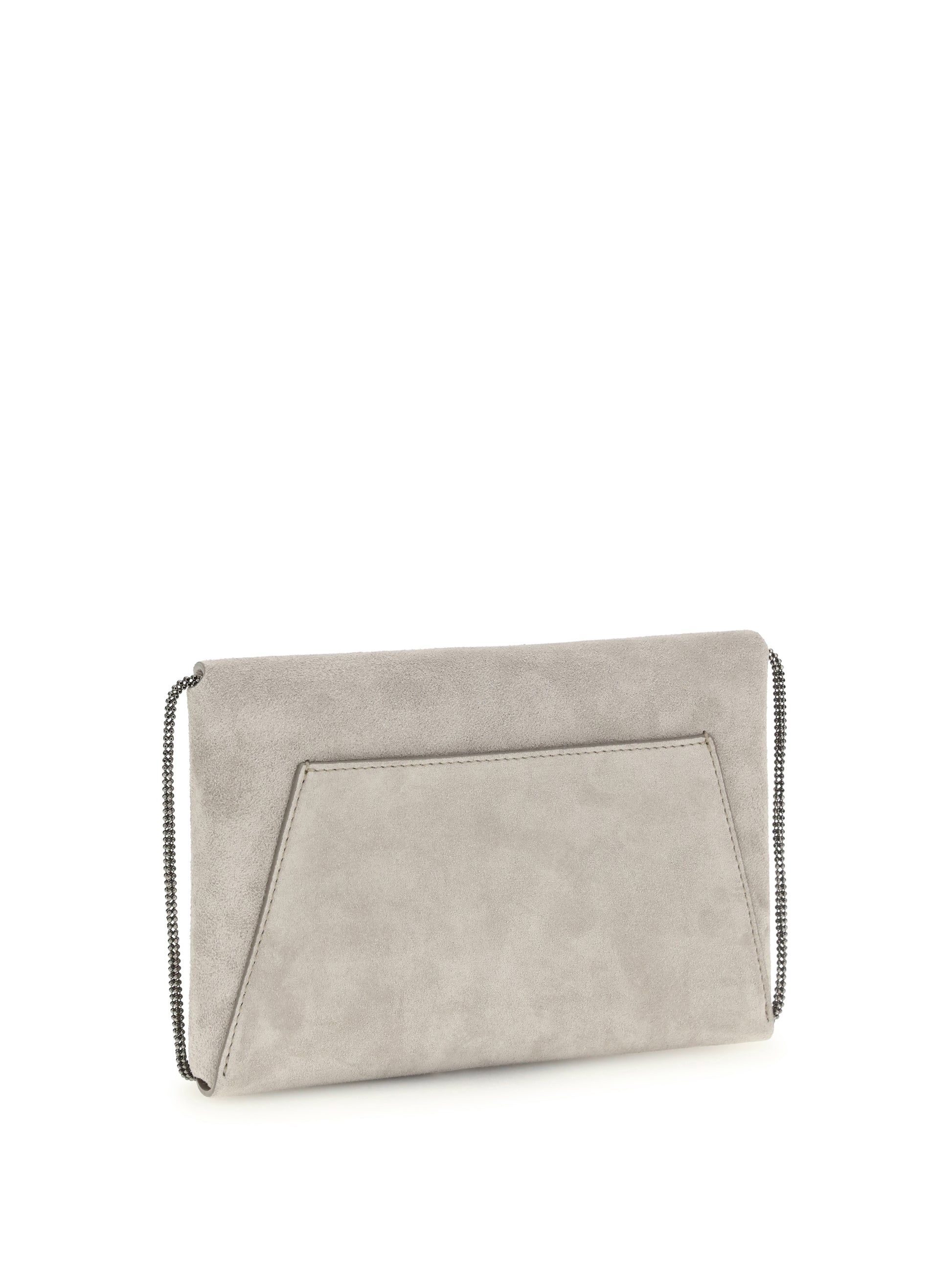 Brunello Cucinelli Women Bc Duo Suede Clutch Bag BRUNELLO CUCINELLI
