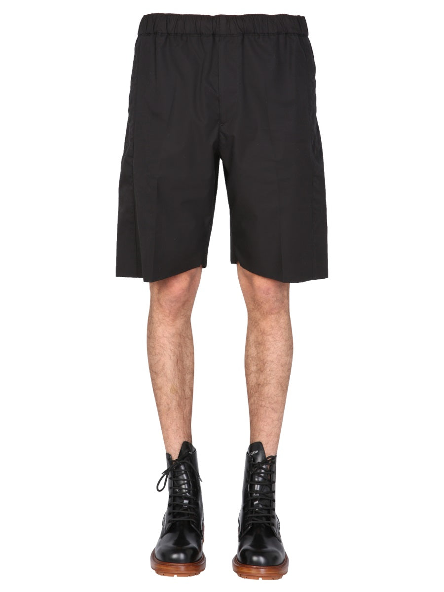 Alexander Mcqueen Men Gabardine Bermuda ALEXANDER MCQUEEN