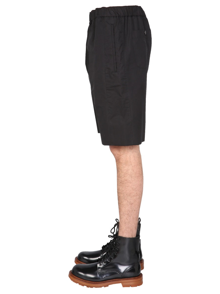 Alexander Mcqueen Men Gabardine Bermuda ALEXANDER MCQUEEN