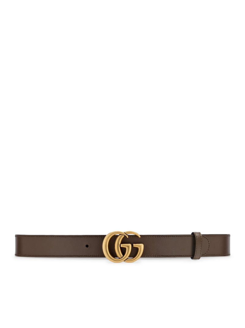 Gucci Women Reversible Gg Marmont Belt GUCCI
