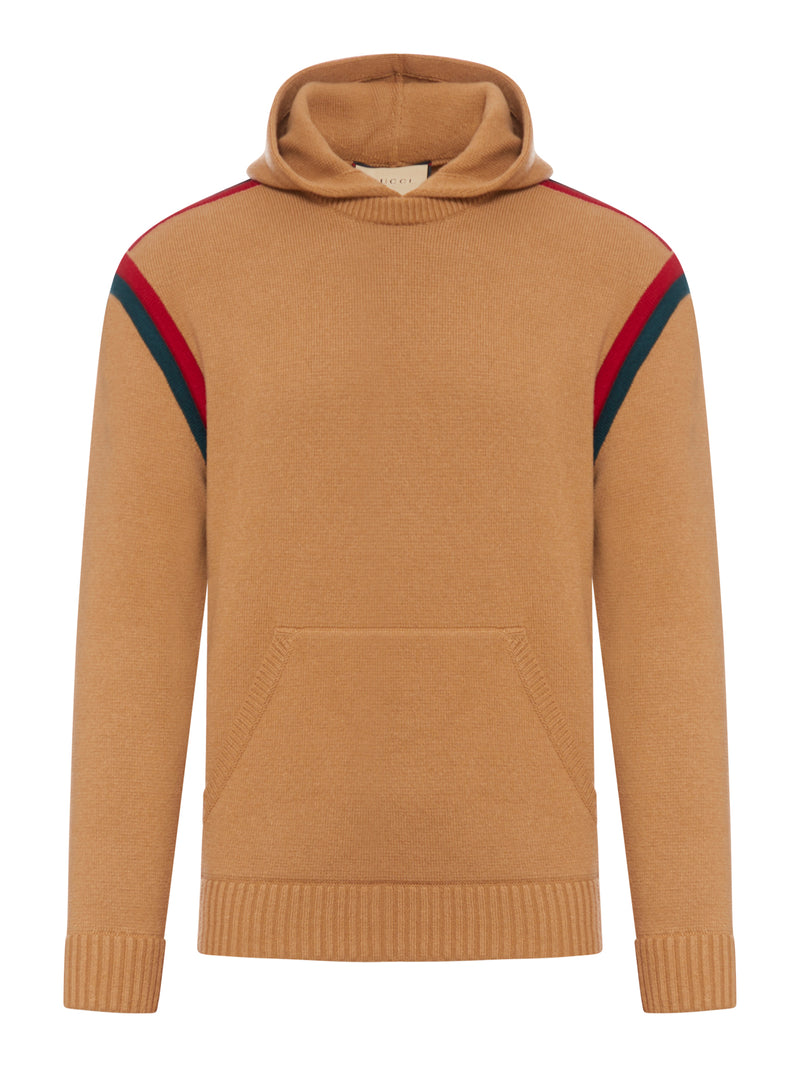 Gucci Men Wool Sweater With Hood