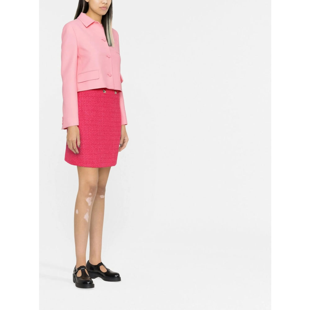 Valentino Pink Skirts - Fitted Skirts Women VALENTINO