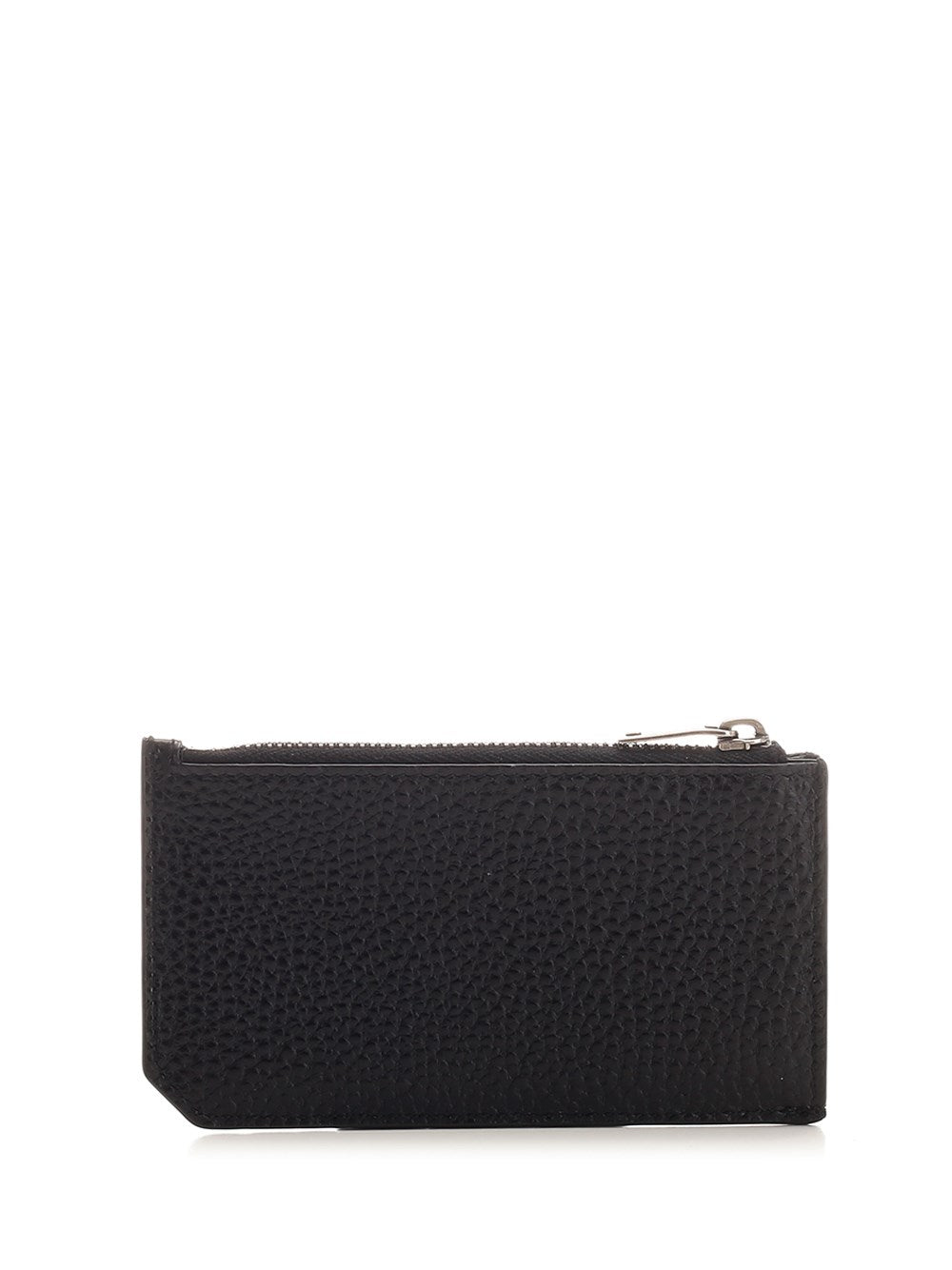 Saint Laurent Men Grained Leather Card Case SAINT LAURENT