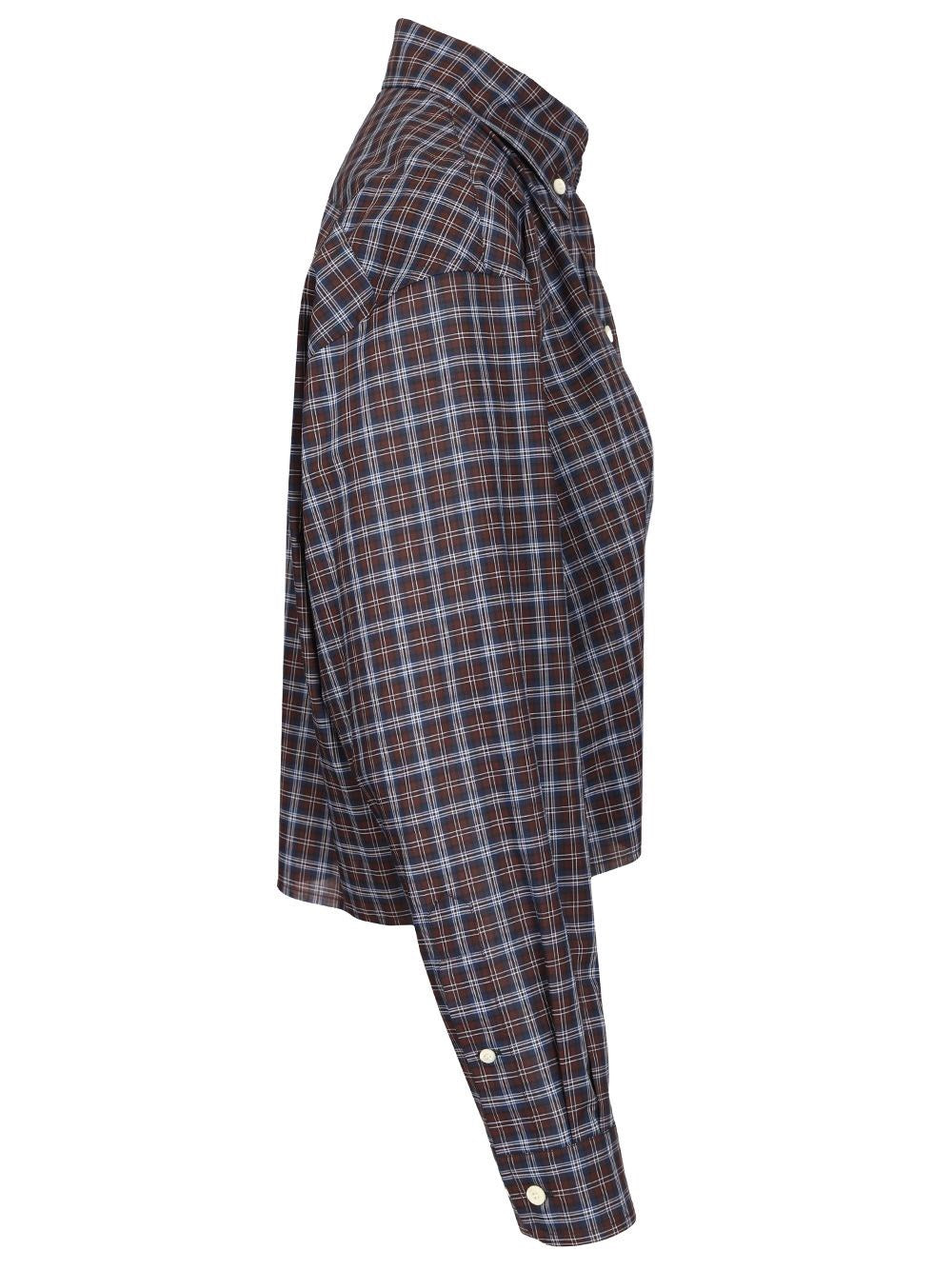 Miu Miu Women Tartan Shirt MIU MIU