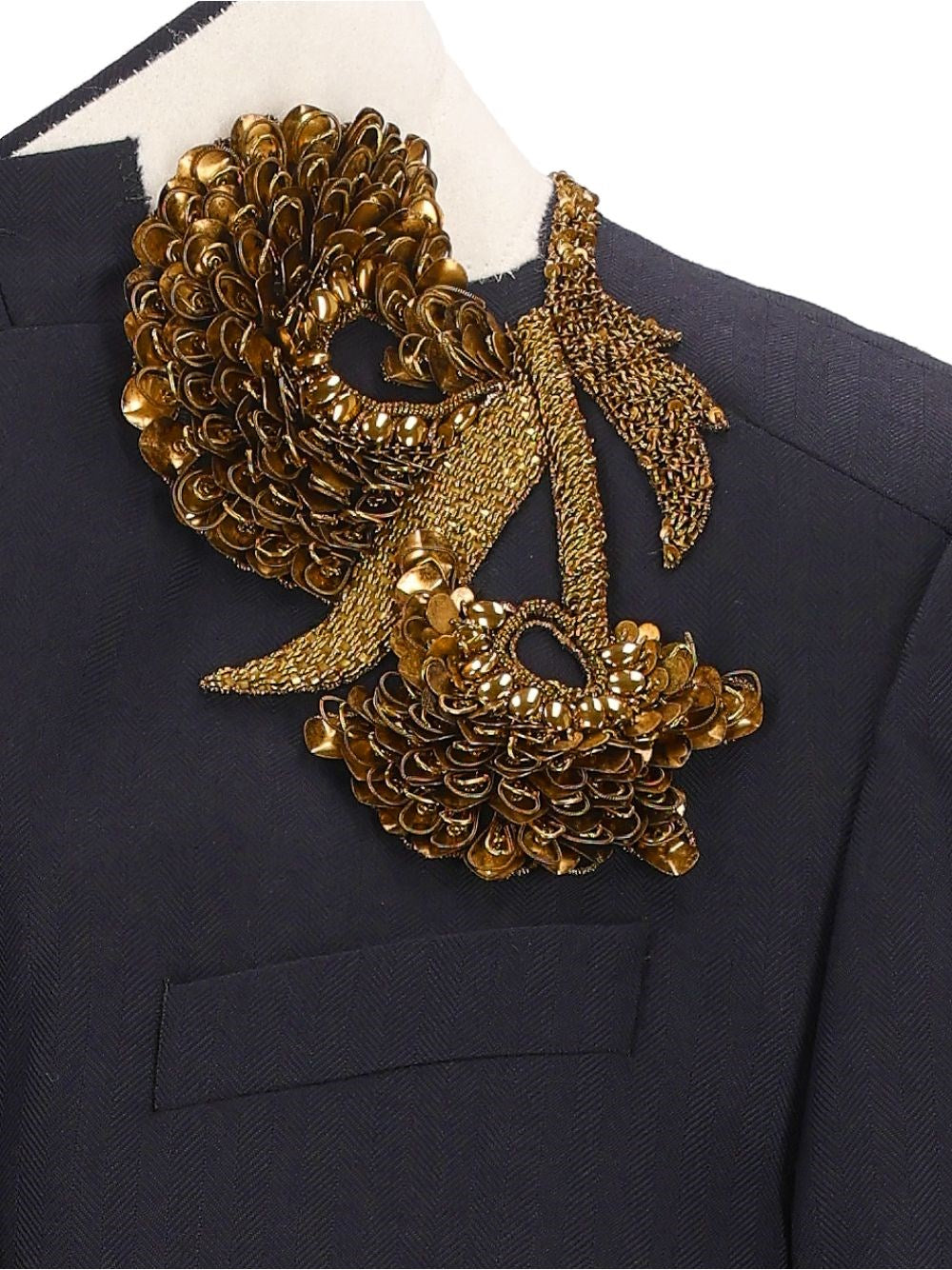 Dries Van Noten Women Embroidered Double-Breasted Blazer DRIES VAN NOTEN