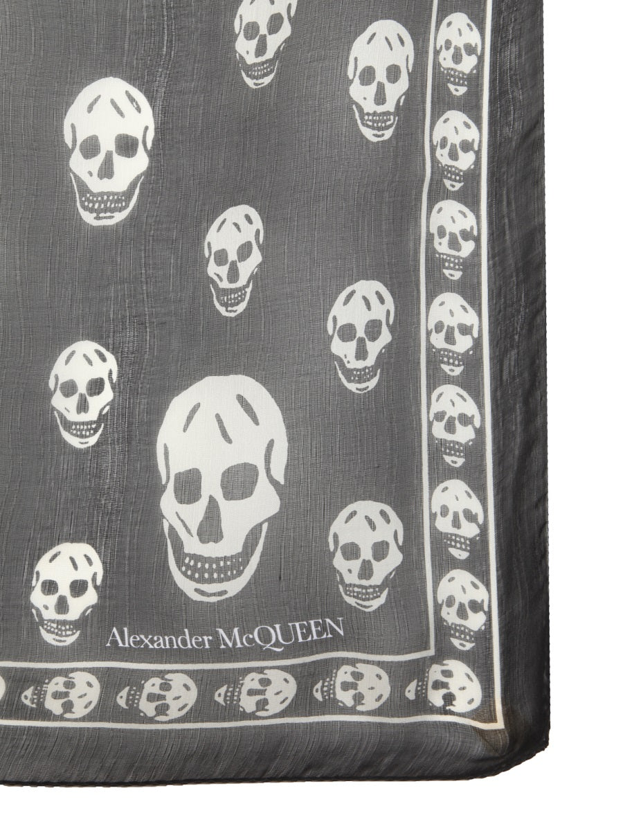 Alexander Mcqueen Women Foulard Skull Classico ALEXANDER MCQUEEN
