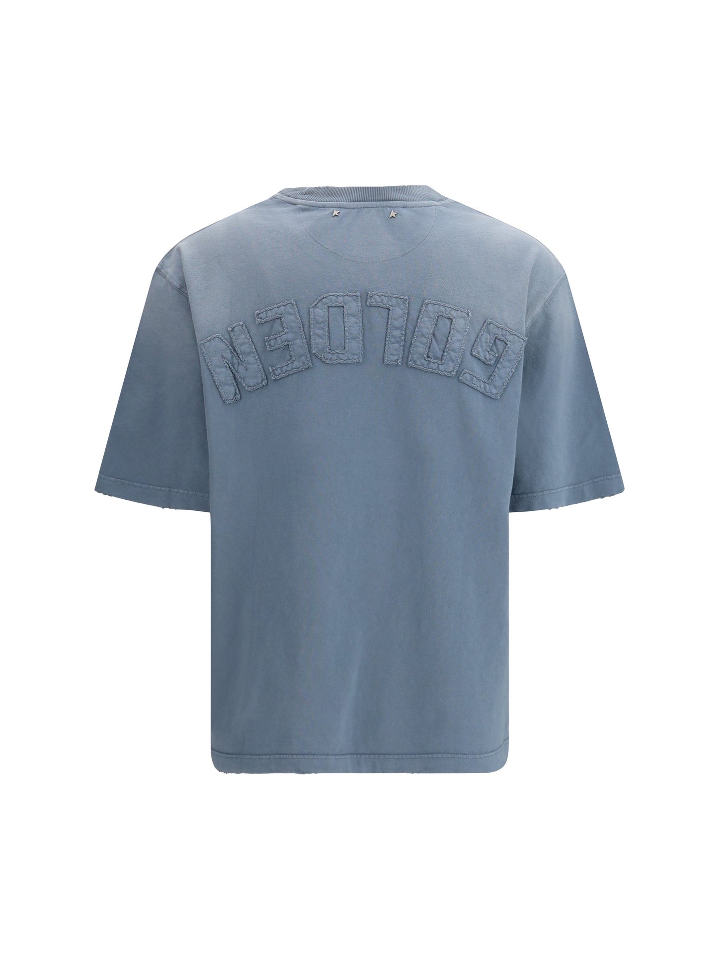 Golden Goose Women T-Shirt Crewneck With Logo Patch GOLDEN GOOSE