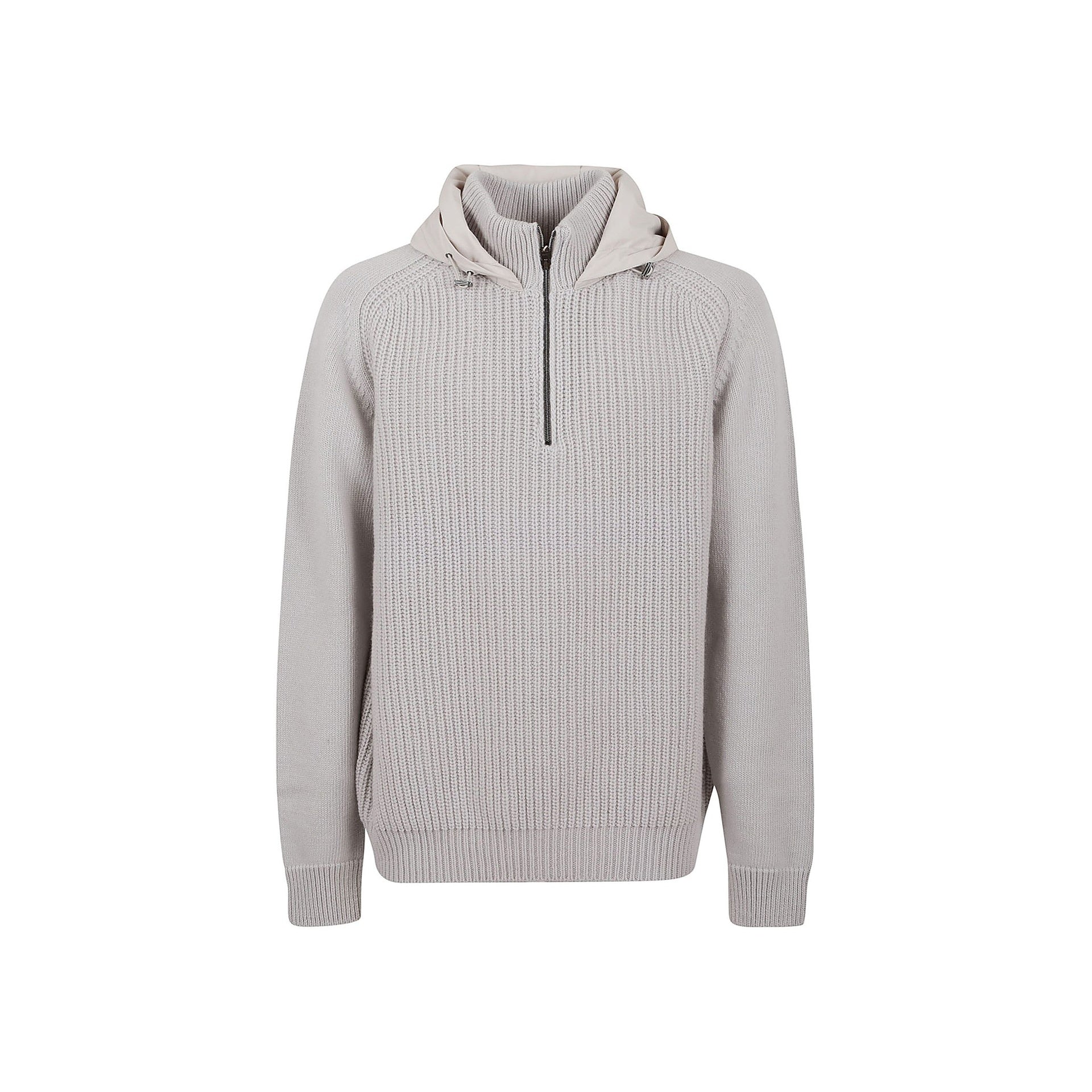 Herno Resort Hooded Wool Sweater Men HERNO
