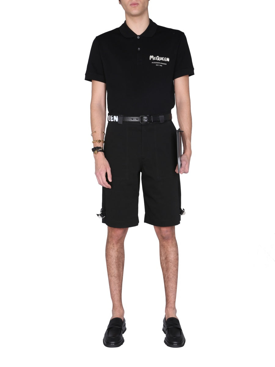 Alexander Mcqueen Men Regular Fit Bermuda ALEXANDER MCQUEEN