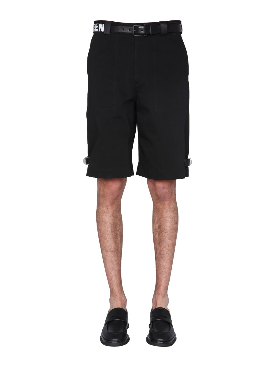 Alexander Mcqueen Men Regular Fit Bermuda ALEXANDER MCQUEEN