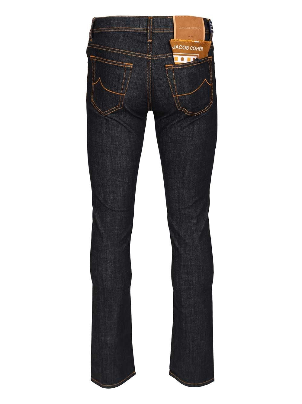 Jacob Cohen Men 5 Pkt Slim Fit Bard V1 11 Oz Blu Salpa Beige
