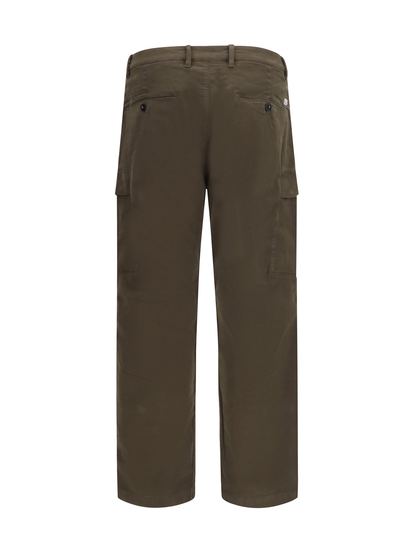 C.P. Company Men Stretch Cotton Satin Cargo Pants C.P. COMPANY