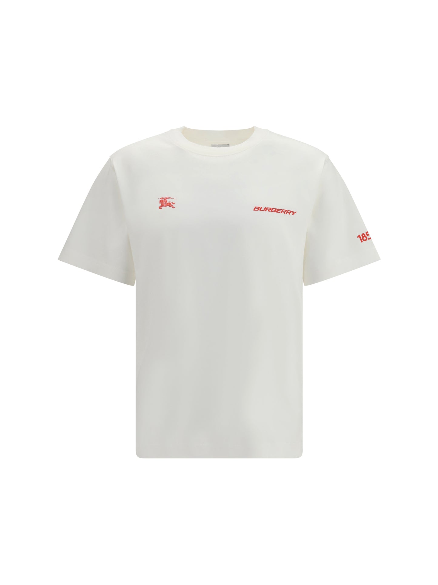 Burberry Men Cotton Map T-Shirt BURBERRY