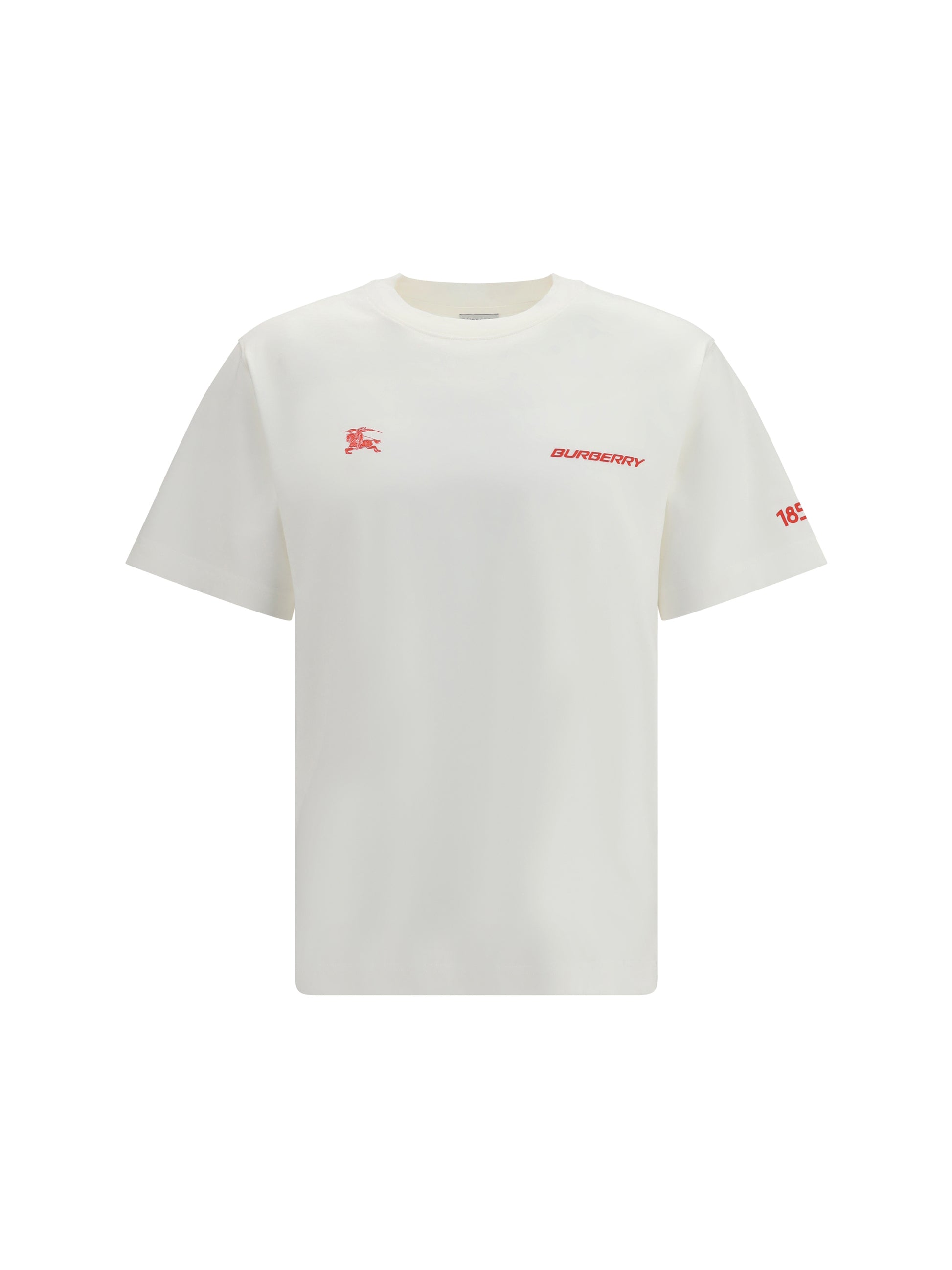 Burberry Men Cotton Map T-Shirt BURBERRY
