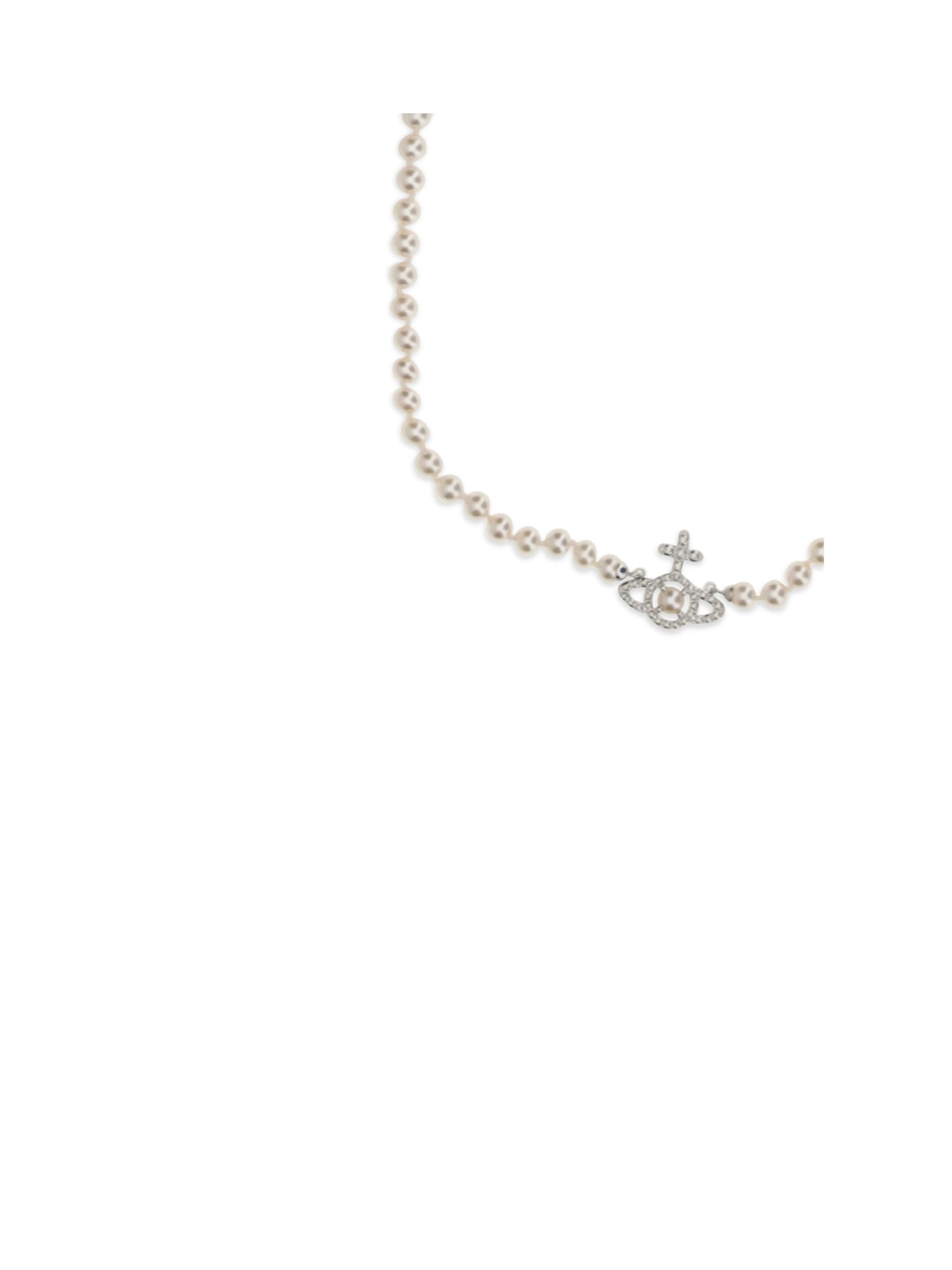 Vivienne Westwood Women Olympia Pearl Orb Pendant Necklace VIVIENNE WESTWOOD