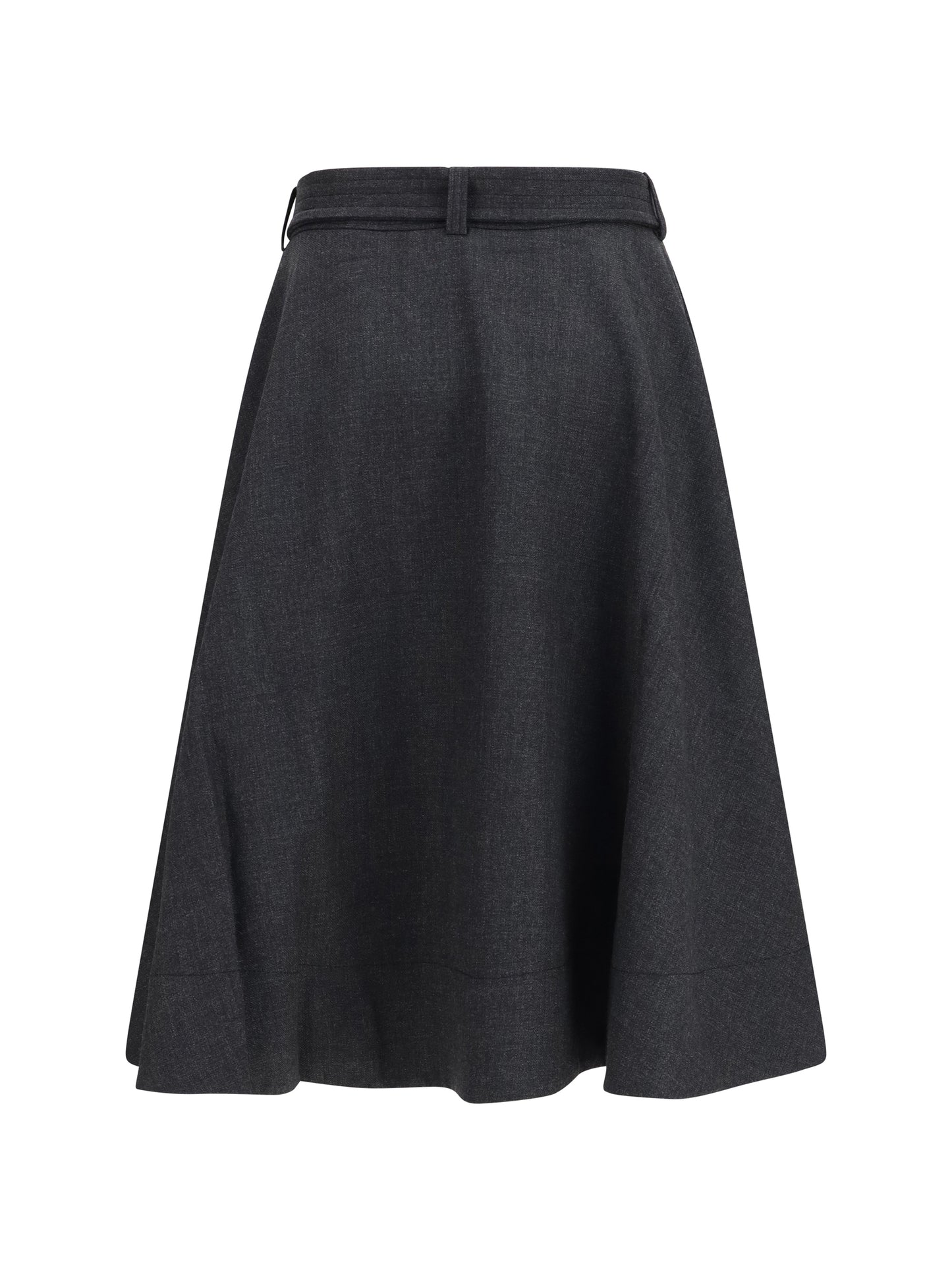 Ganni Women Wool Wrap Skirt GANNI
