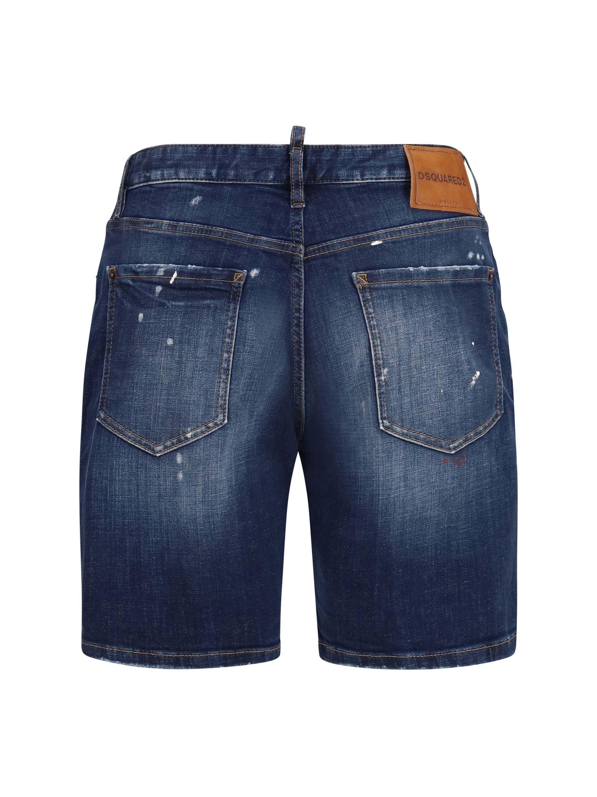 Dsquared2 Men Distressed Denim Shorts DSQUARED2