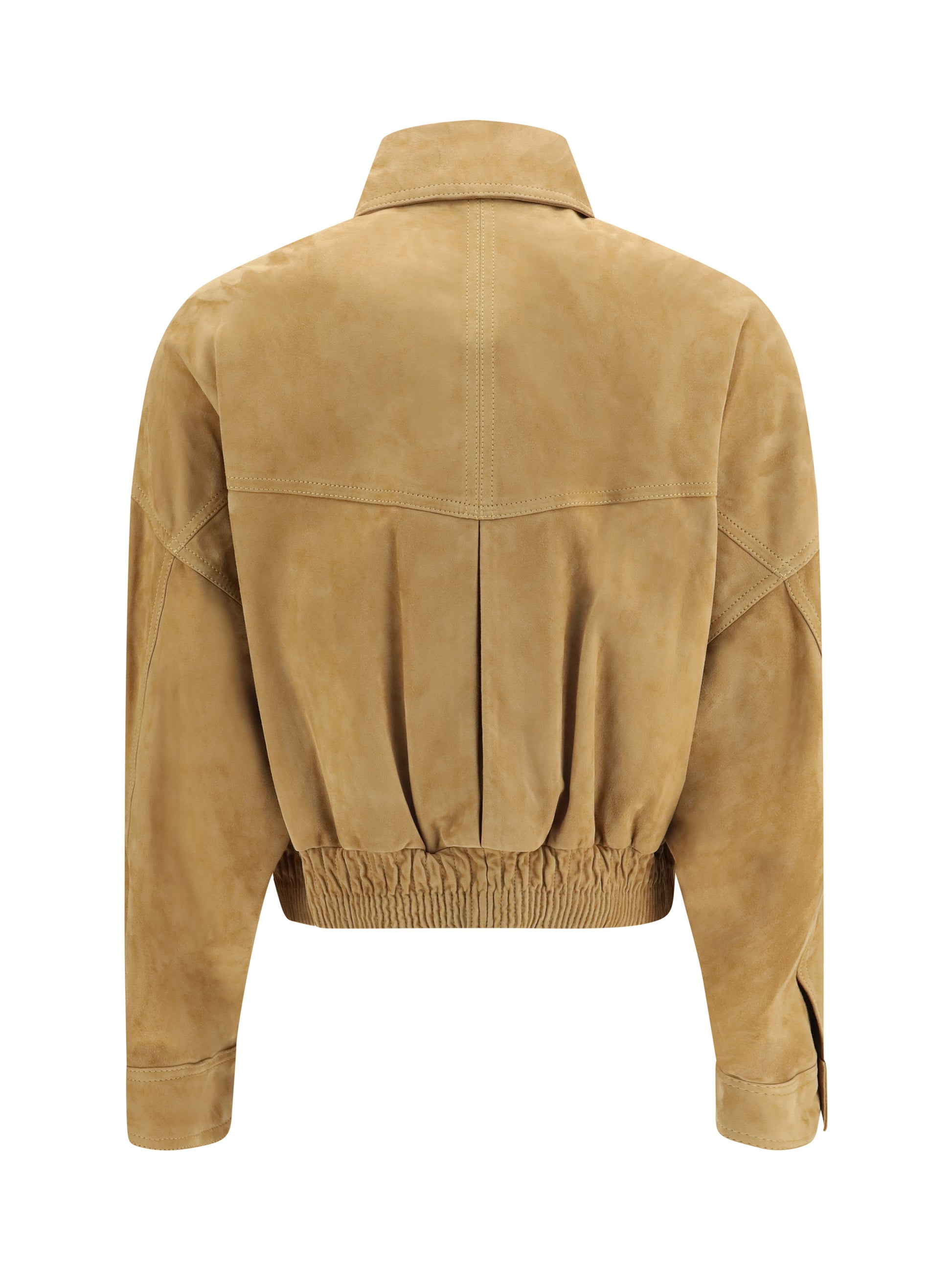 Versace Women Suede Blouson Jacket VERSACE