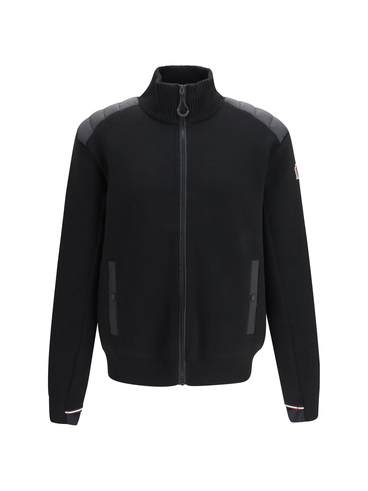 Moncler Grenoble Men Wool-Blend Insulated Zip-Up Cardigan MONCLER GRENOBLE