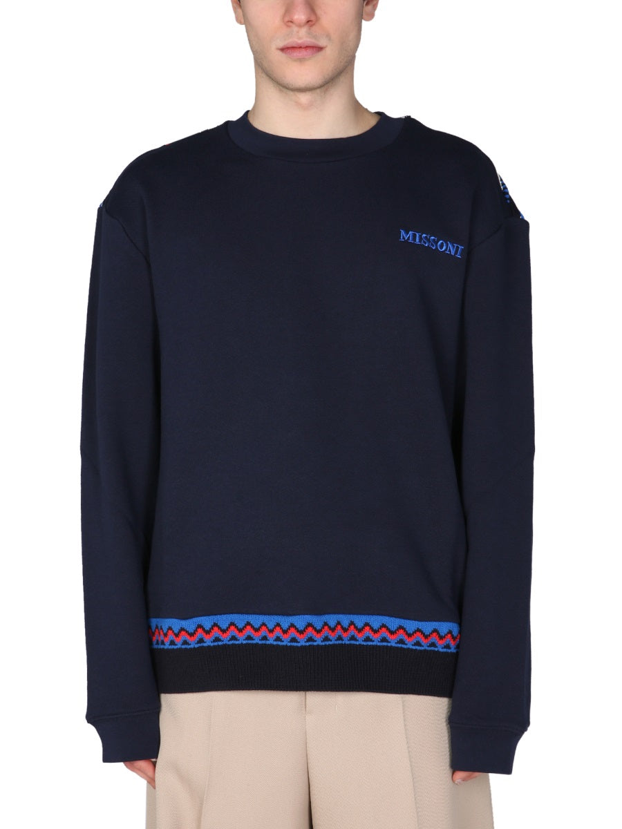 Missoni Men Crew Neck Sweatshirt MISSONI