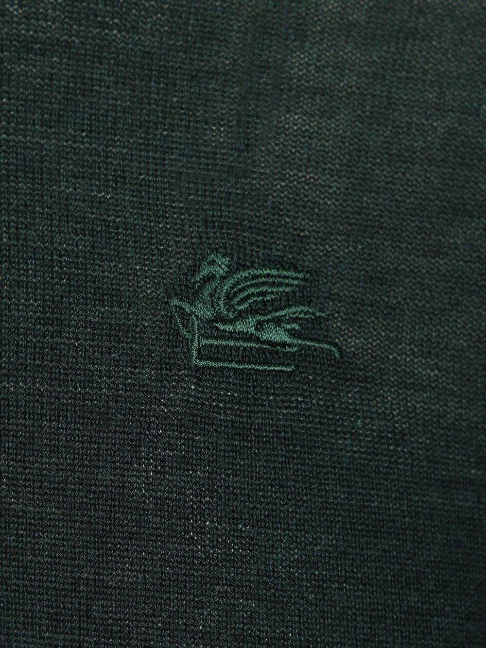 Etro Men Wool And Silk Polo Shirt ETRO