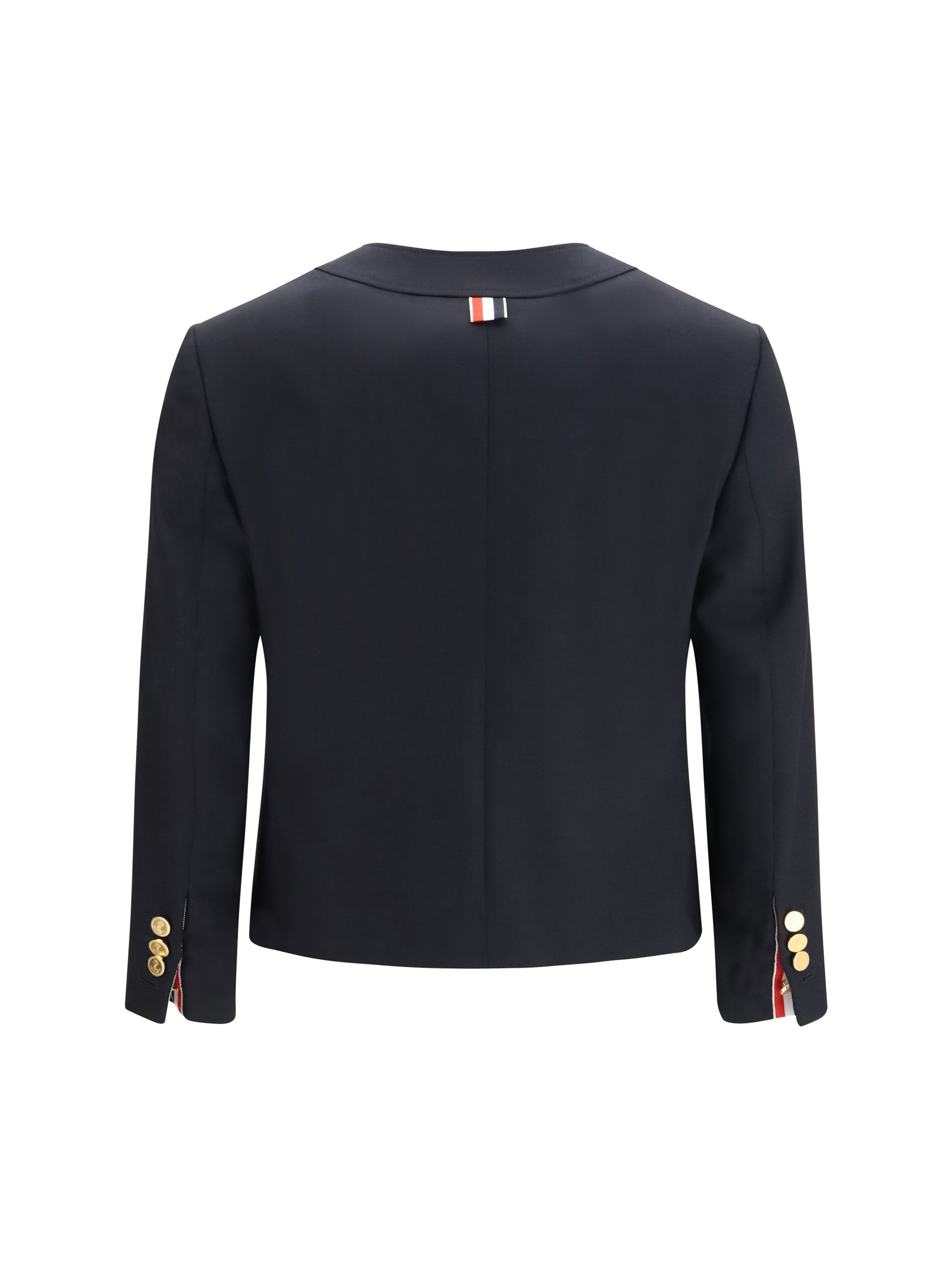Thom Browne Women Hopsack Cardigan Jacket THOM BROWNE