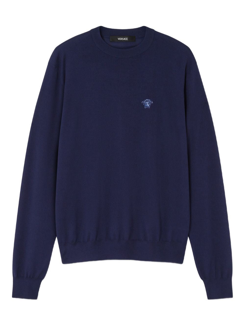 Versace Men "Medusa" Sweater In Wool, Silk And Cashmere VERSACE