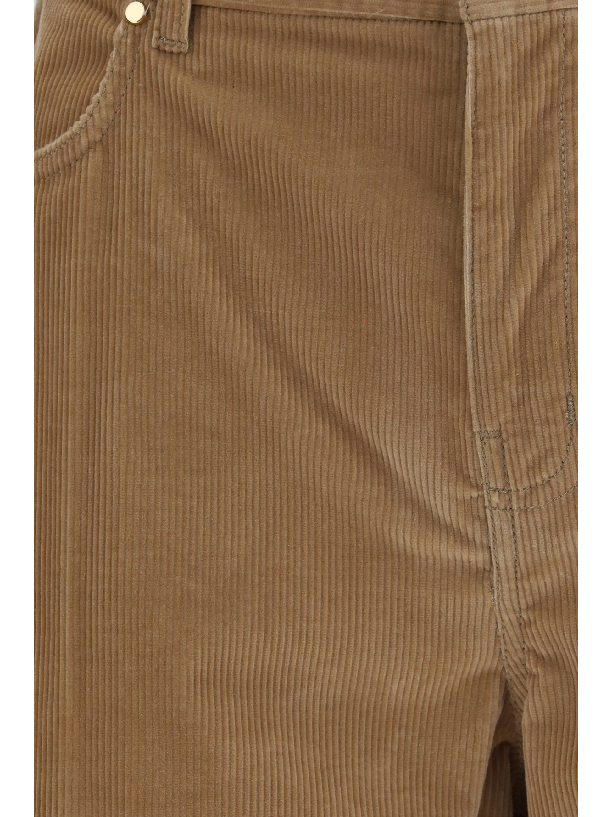 Max Mara Studio Women Fragola Corduroy Pants MAX MARA STUDIO