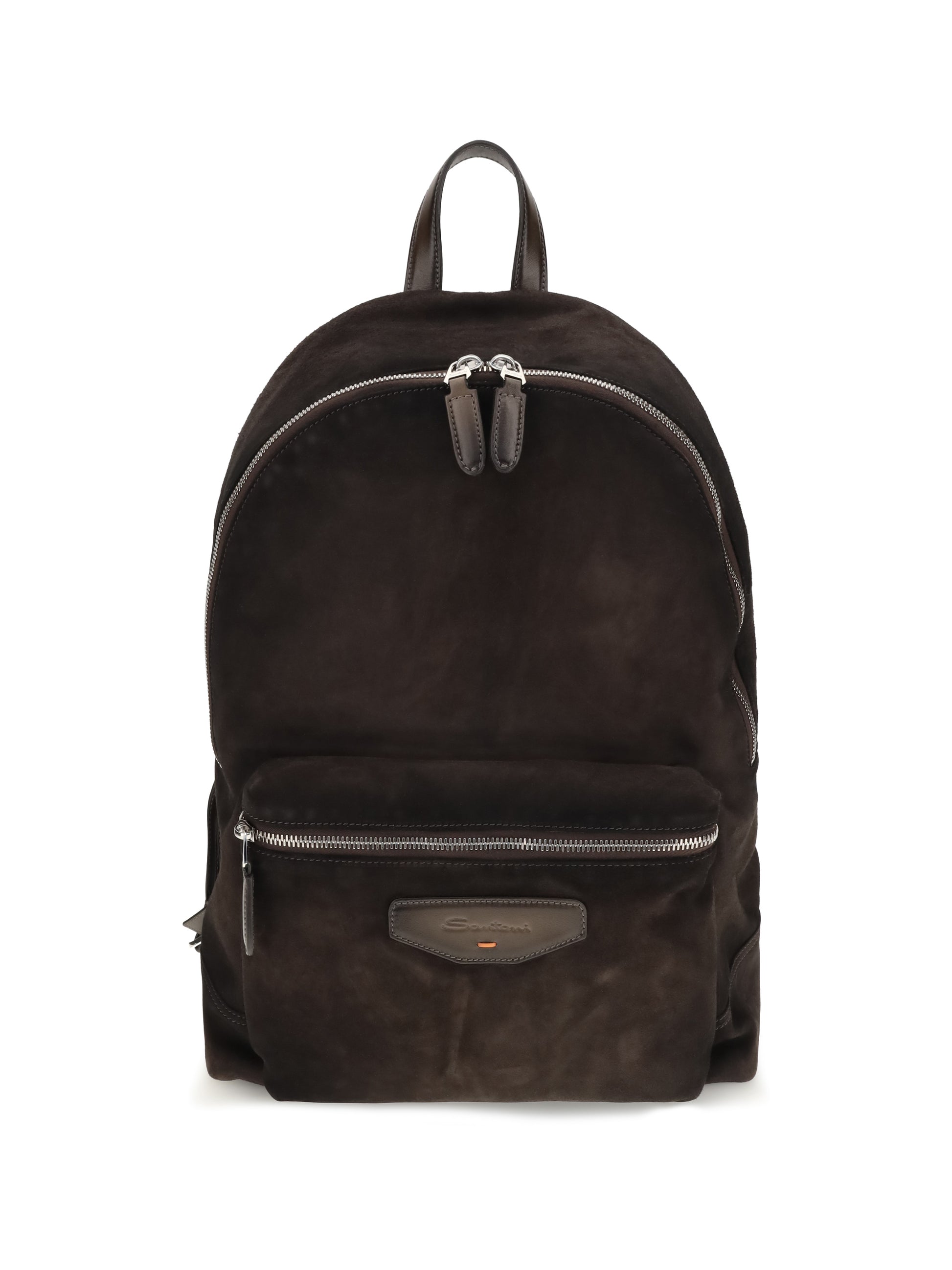Santoni Men Suede Backpack SANTONI
