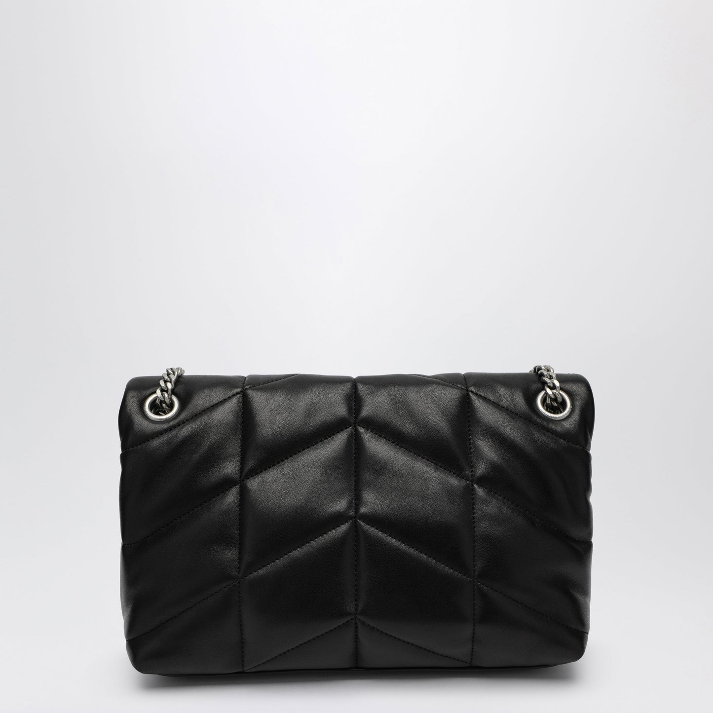 Saint Laurent Small Black Loulou Puffer Bag Women