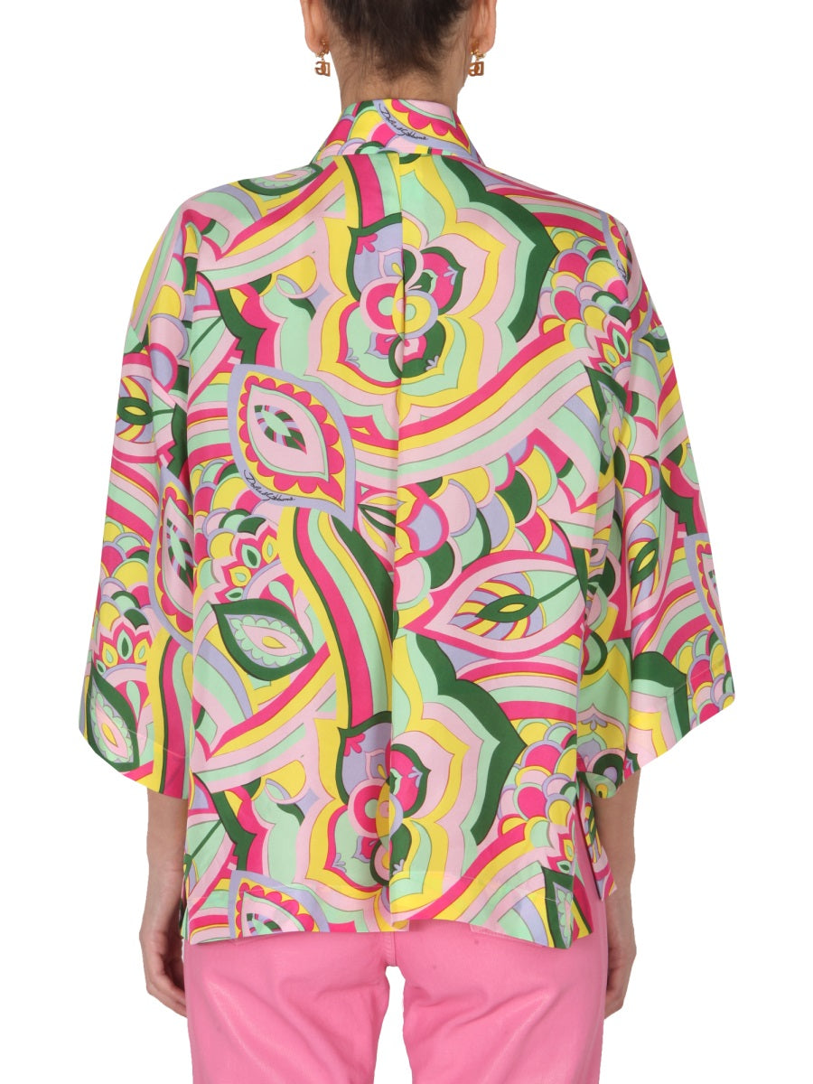 Dolce & Gabbana Women 60'S Print Shirt DOLCE & GABBANA