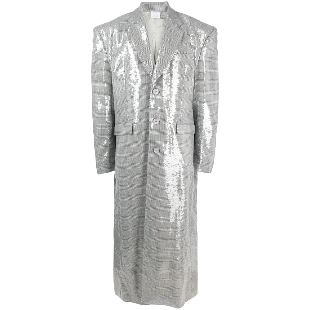 Vetements Black Coats - Single Breasted Coats Men VETEMENTS