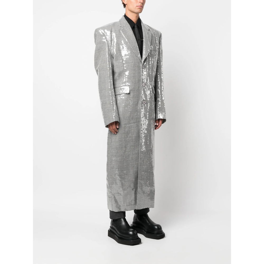 Vetements Black Coats - Single Breasted Coats Men VETEMENTS