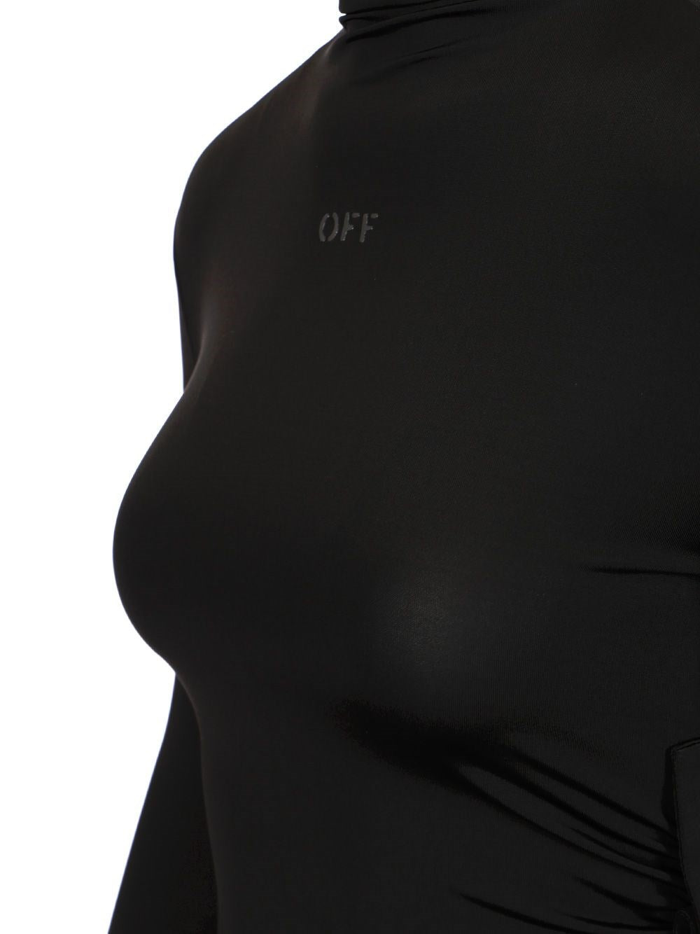 Off-White Women Long Sleeve Draped Top OFF-WHITE