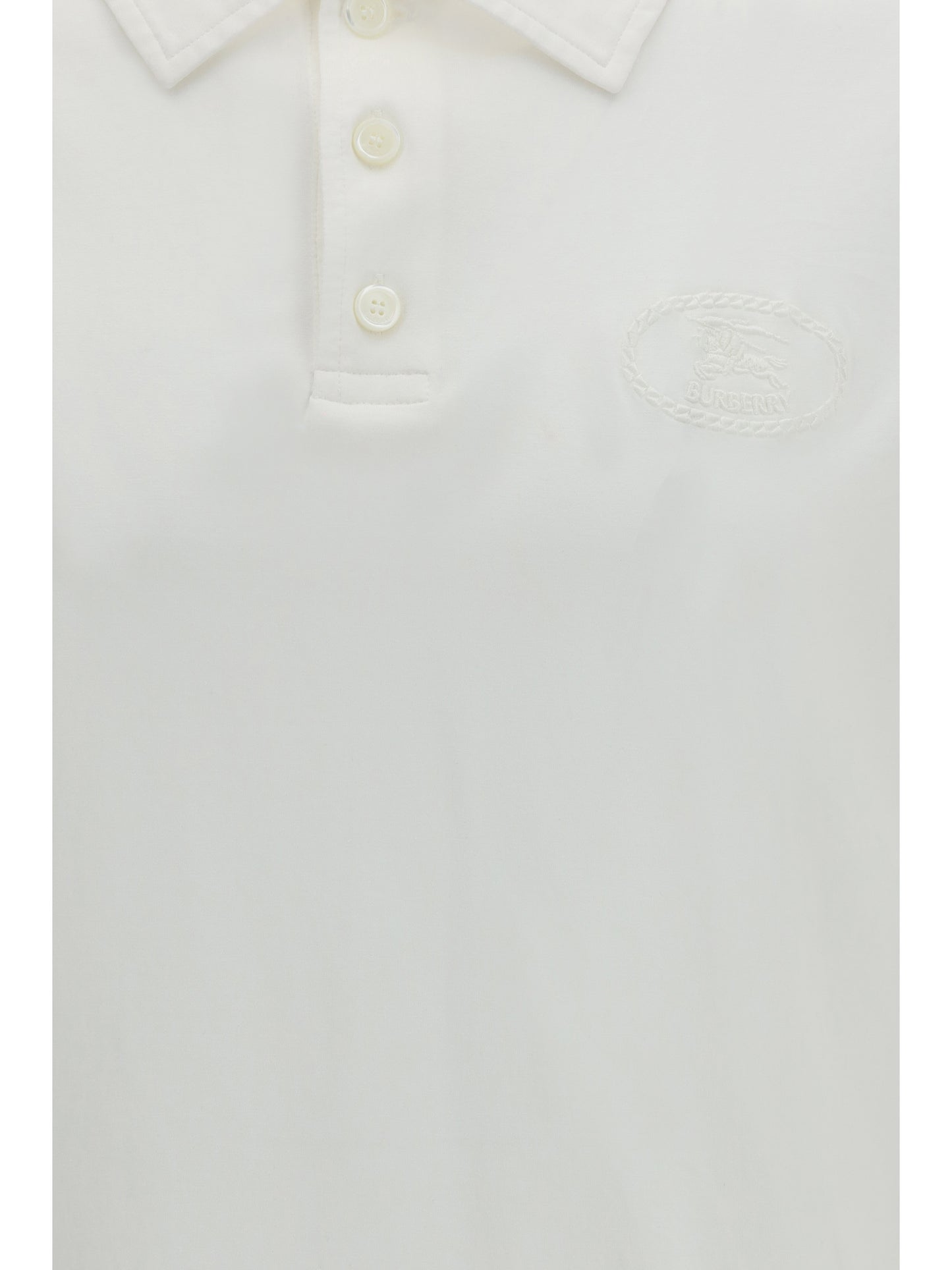 Burberry Men Jwear Cotton Piqué Polo Shirt BURBERRY