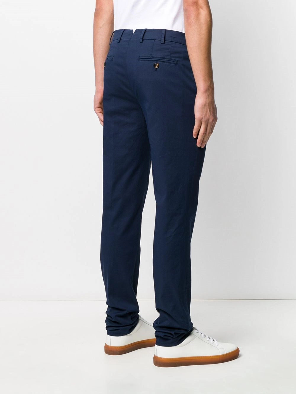 Brunello Cucinelli Men Gabardine Garment Dyed Pants BRUNELLO CUCINELLI