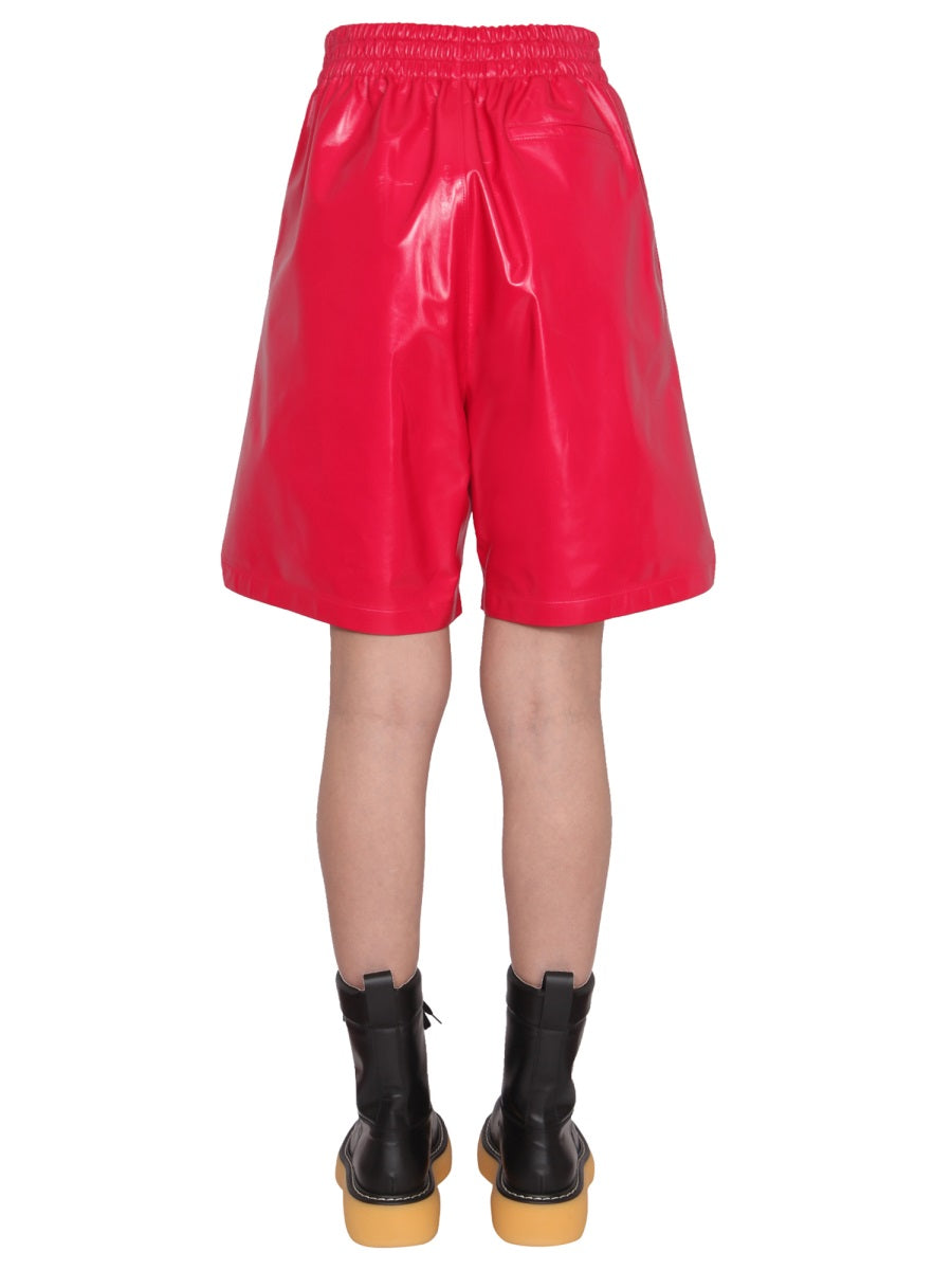 Bottega Veneta Women Leather Shorts BOTTEGA VENETA