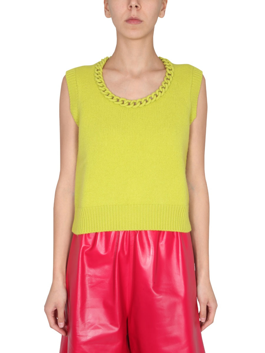 Bottega Veneta Women Vest With Crochet Chain BOTTEGA VENETA