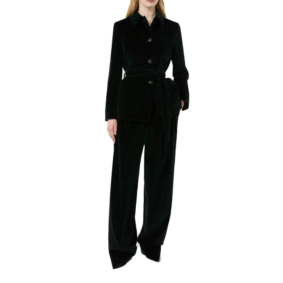 Max Mara Velvet Crusca Jacket Women MAX MARA STUDIO